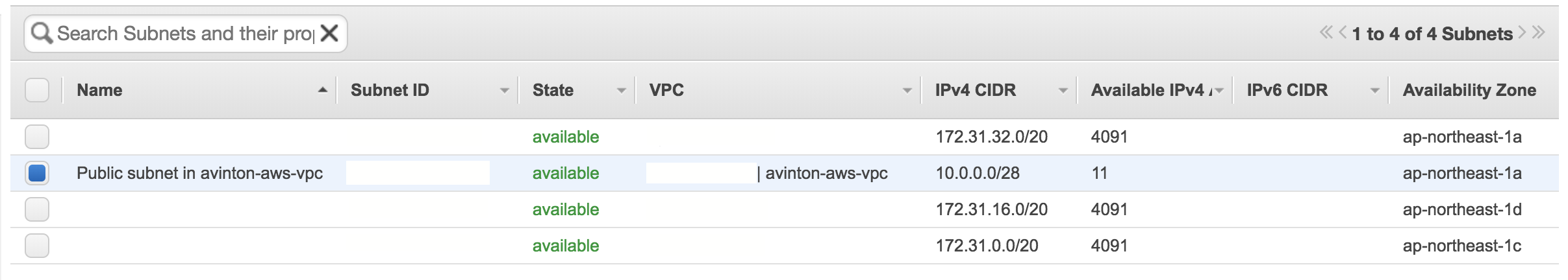 AWS VPC サーバー　ネットワーク　構築